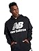 Produktbild New Balance Essentials Stacked Logo Hoodie Black S