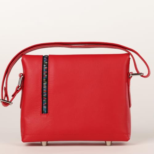 Image of Fashion Crossbody Bag For Women, Small Genuine cowhide Leather Clutch With Wallet, Perfect for Everyday Use.