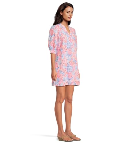 Lilly Pulitzer Women's Mialeigh Elbow Sleeve Linen2