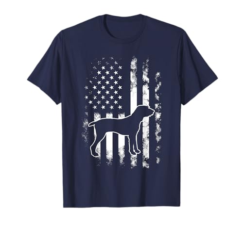 American US Flag Pudelpointer T-Shirt