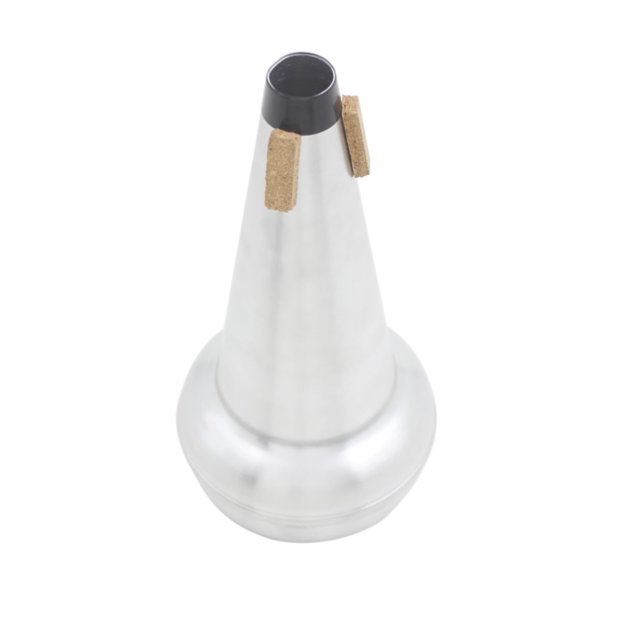 Sordina per Trombone Tenore in Lega di Alluminio Argento | Trombone lungo Tenore, 1 Pezzo, Lavorazione Accurata, Accessorio per Strumento Musicale