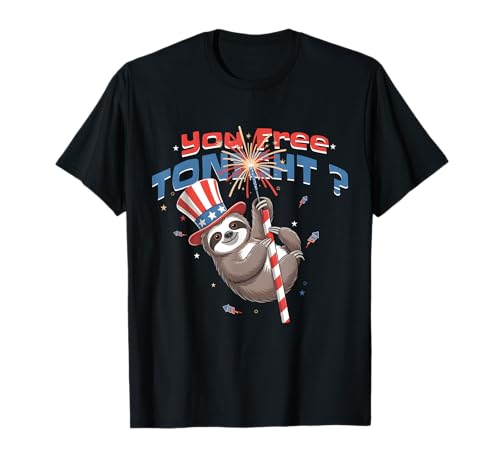 You Free Tonight 7月4日 おかしなアメリカ独立記念日 Tシャツ
