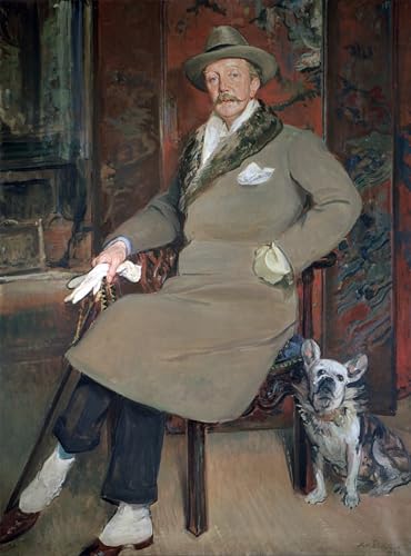 Affiche de arts pour d&eacute;coration du salon tableau c&eacute;l&egrave;bre Jacques Emile Blanche toile 60x90
