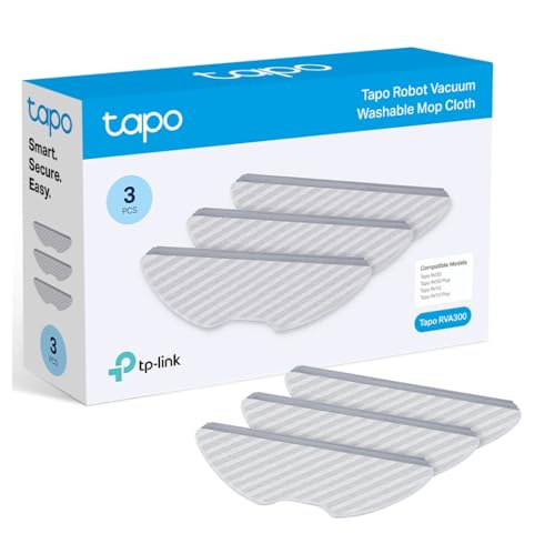 Tp Link Tapo Rva300 Chiffon de vadrouille lavable pour Rv30Rv10 Pack 3 Neuf - vue 3
