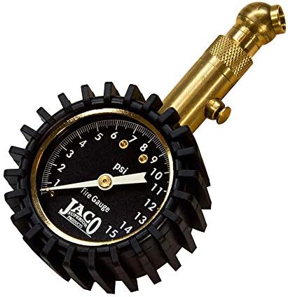 JACO Elite Low Pressure Tire Gauge - 15 PSI