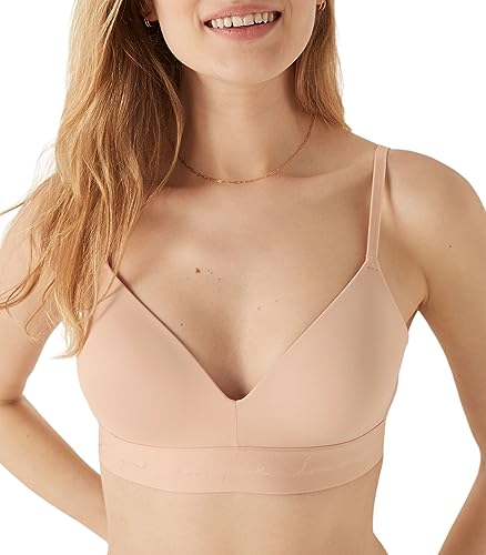 Victoria's Secret Pink Wear Everywhere Wireless T Shirt Bra, Lightly Lined, Smoothing, Bras for Women, Beige (36DD) - image 1