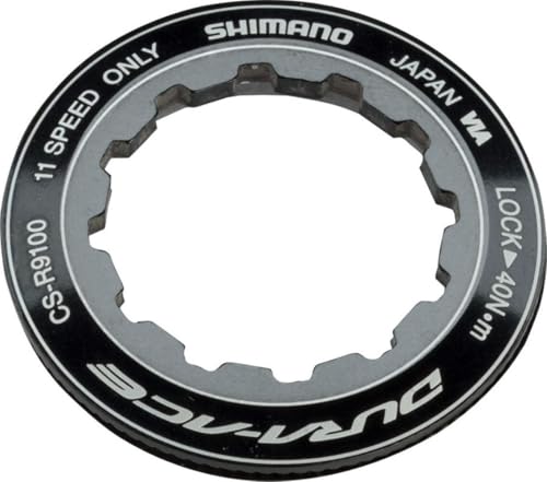 Lockring Shimano Dura-Ace R9100 résout jeu cassette vélo route écrou de serrage 11V