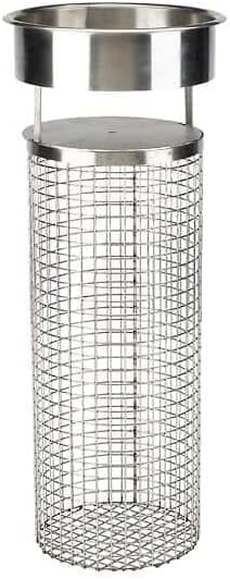 Cole-Parmer Steel Mesh Basket with Collar for Precision Fluidized Sand Baths