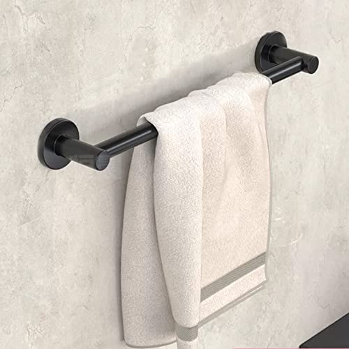 Accessoires de cuisine et bain : barre de serviette murale noire style hôtel - 7
