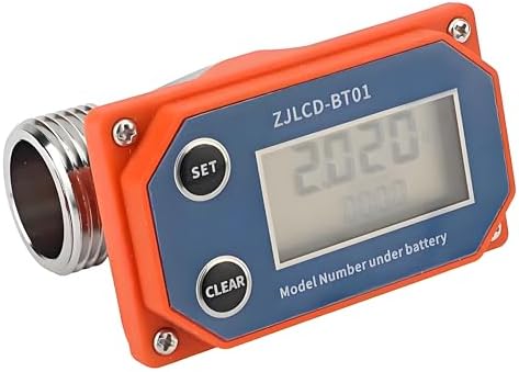 Medidor de Flujo de Agua Digital de Acero Inoxidable Resistencia a Ácidos y Álca