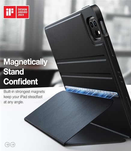 Coque iPad Air 5e génération évite les chutes du stylet Apple - 2
