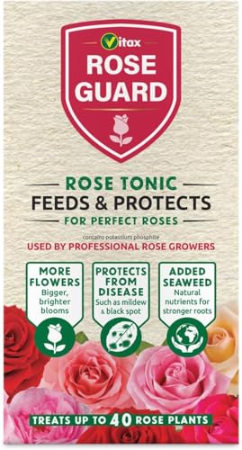 Image of Rose Guard Tonic 500ML Feeds &Protects Used by Professional Rose Growers More Flowers Protects from Disease Added Seaweed