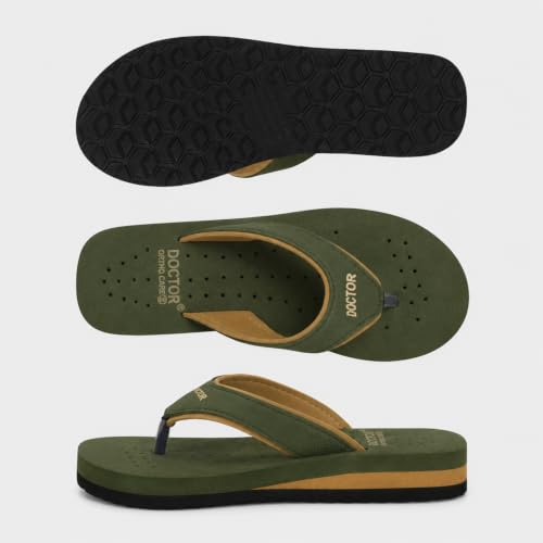 Image of DOCTOR EXTRA SOFT Care Diabetic Orthopedic Pregnancy Flat Super Comfort Dr Flipflops and House Slippers For Women's and Girl's