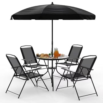 foldable garden table and chairs