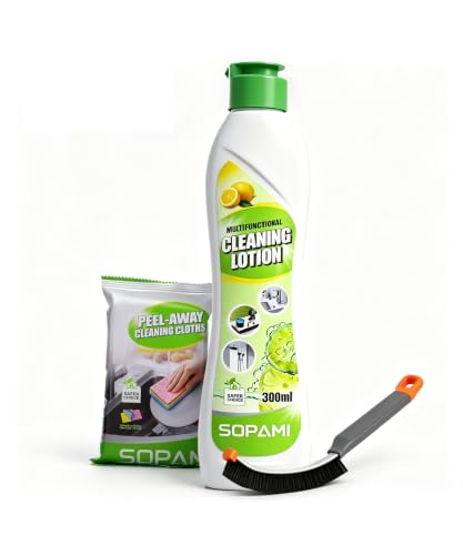 SOPAMI Multifunctional Cleaning Lotion Kit Lemon Scent Household Cleaner