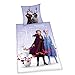 Herding Disney's Die Eiskönigin 2 Bettwäsche- Set, Exklusiv nur bei Amazon, Bettbezug 135 x 200 cm, Kopfkissenbezug 80 x 80, Baumwolle/Renforcé, Lila