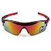 Produktbild DaoRier Sport Half-Rimmed Polarisierte Sonnenbrille zum Laufen und bruchfeste Bilderrahmen, Glas, Polykarbonat, 4, 147 * 44 * 125MM