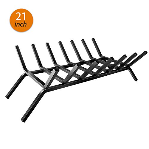WBHome Fireplace Grate 21 inch - 7 Bar Fire Grates - Heavy Duty