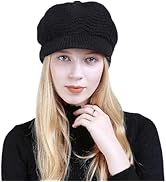 Winter Strickmütze Schirmmütze Damen Wintermütze Beanie Mütze Hüte Mützen Caps Gestrickte Basebal...