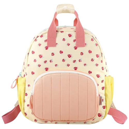 EDLMKM Toddler Backpack for Boys Girls Personalized Mini Toddler Backpack Kawaii Girls' School Backpacks, Cute Small Bag Child Bookbag for School & Travel