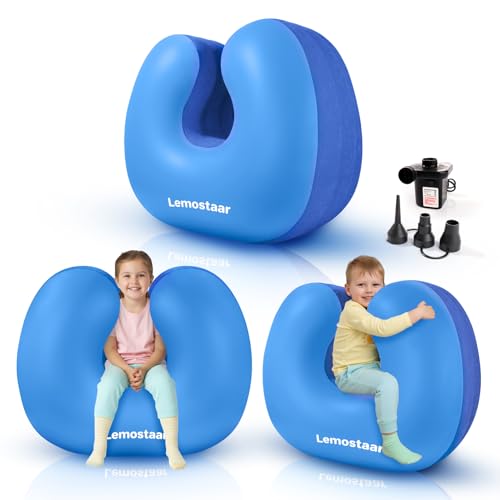 Inflatable Sensory Chair for Kids Toddlers Soft Squeeze Seat Autism Toys