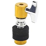 di Frizione Hihat in Lega di Alluminio Automatico, Facile Installazione e Regolazione, Accessorio di Sostituzione del Tamburo Compatto per Batteria Jazz (Giallo)