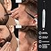 Beard and Hairline Shaper by Forte Series, Smudge-Resistant Wax, Precision Brush, Sleek Travel Packaging (Black)