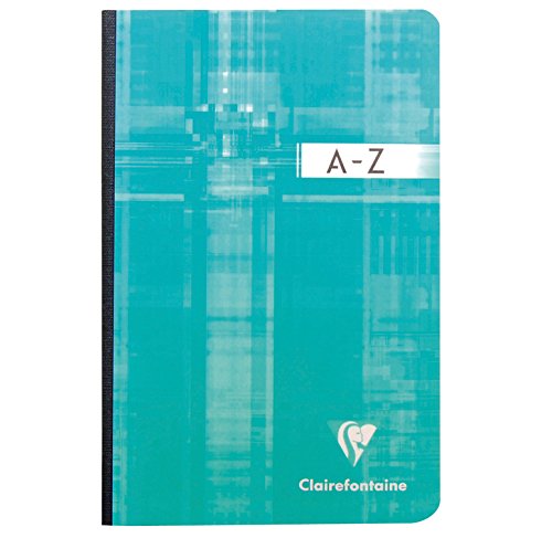 CLAIREFONTAINE Lot de 5 Répertoires Metric 210x297cm A4 192p./96 f 90 g brochure dos toilé quadrillé 5x5