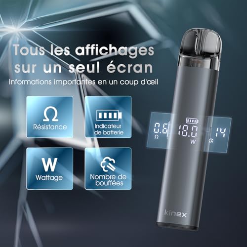 elfbar elfa kaufen KINEX E Liquid Collection 5 x 30ml No Nicotine 70/30 – MECIGA® VAPE main image 1