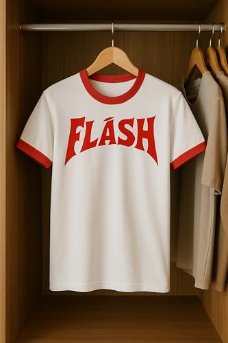 Camiseta Flash Gordon, blanco, M