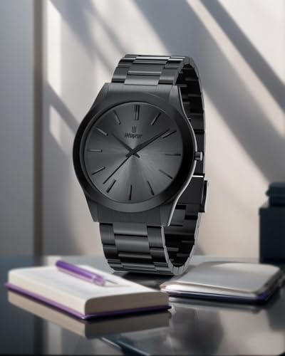 Image of Mens Watch,Minimalist Fashion Watches for Men Waterproof Quartz Watch Business Dress Men's Stainless Steel Watch -Best Gift for Mens