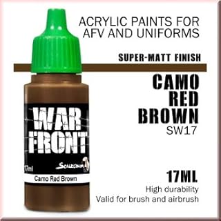 Scale 75 War Front 17ml Paint - Camo Red Brown SW-17
