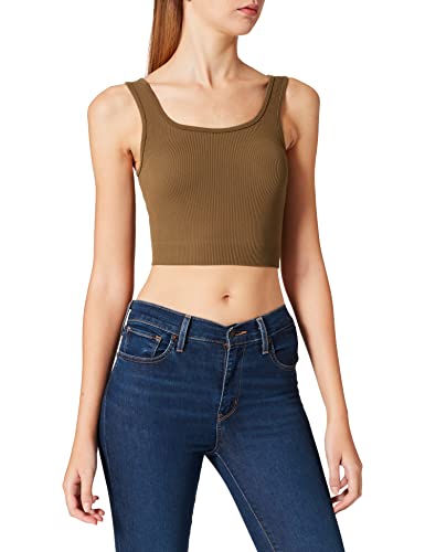 Vero Moda Accessories Damen VMEVE TOP NOOS Unterwäsche, Dark Olive, S/M Cover
