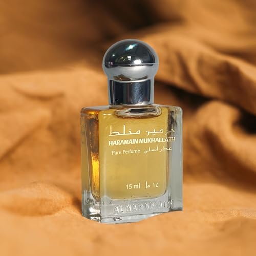 Image of Al Haramain Mukhallath Oriental Perfume Oil | Alcohol-Free Unisex Attar | Long-Lasting Fragrance | 15ml