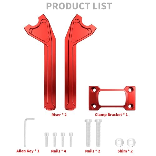 Elevadores de manillar contra el dolor de espalda en Softail y Street Bob 6