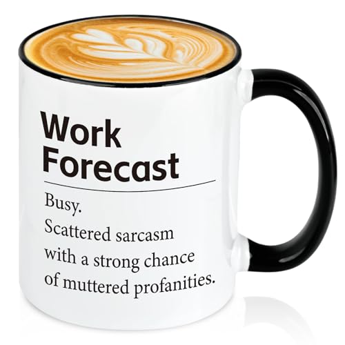Taza de cerámica blanca 11 onzas miniatura 1