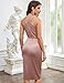 Pink Dress for Women Party Formal Lace Dress Cocktail Evening Dress Size 14