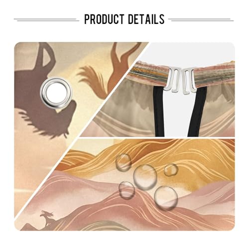 Capa de barbería impermeable para hombres Kigai Running Horses miniatura 4