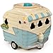 Scentsationals Wax Melt Warmer, Wax Warmer for Scented Wax Melts - Retro Collection Vintage Oldies Antique Camper - Candle Wax Melter for Fragrance Cubes and Tarts
