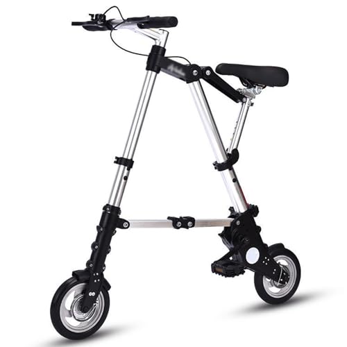 Bicicleta plegable ultraligera para adultos, diseño compacto portátil para fitness y fácil transporte