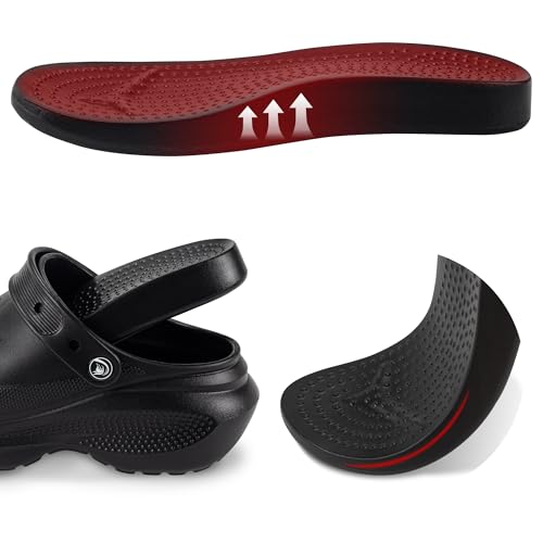 PIMIO Women's Platform Clog, Non-Slip Slip-On Garden Shoes with Arch Support Removable Cushion Footbed Comfortable Beach Outdoor Sandal Slippers for Women4