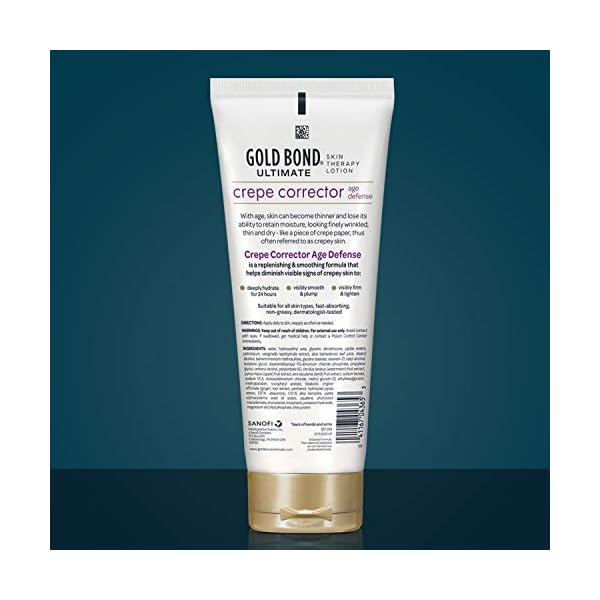 Gold-Bond-Ultimate-Crepe-Corrector-8-oz-Age-Defense-Smoothing-Concentrate-Skin-Therapy-Lotion Gold Bond Age Renew Crepe Corrector Body Lotion, Replenishing & Smoothing Formula, 8 oz.