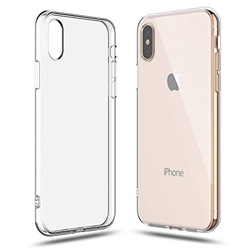 Image of Case Creation Brand -Plastic Mobile Cover For Apple iPhone Xs (Soft & Flexible Back Case),Transparent