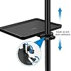 Universal Sound Card Tray, Phone Clip Holder, Microphone Stand Tray, Multi functional Live Streaming 3 Legged Floor Stand. (PU626)