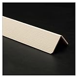 paraspigoli muro angolare copriangoli finitura venatura del legno beige chiaro scudo angolare a parete strisce protettive, paraspigoli autoadesivi in pvc spesso 2 mm per impieghi gravosi, strisce di r