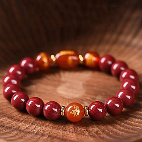 Chakra pierres de protection en bracelet mala rouge pour votre séance de yoga