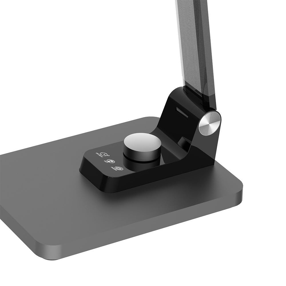 FABRILAMP Flexo Olimpo Gris 10W 800lm Memoria Articulable 43,1x13,7x35,6cm