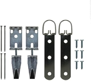 Mirror Hanging Kit with Hangers and Leveling Hardware - 100 lbs - Heavy Duty Mirror Hanging Hardware