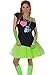 Produktbild Fun Daisy Clothing Damen I Love The 80er Jahre T-Shirt 80er Jahre Outfit Zubehör, Grün - UK 16-18 / L-XL