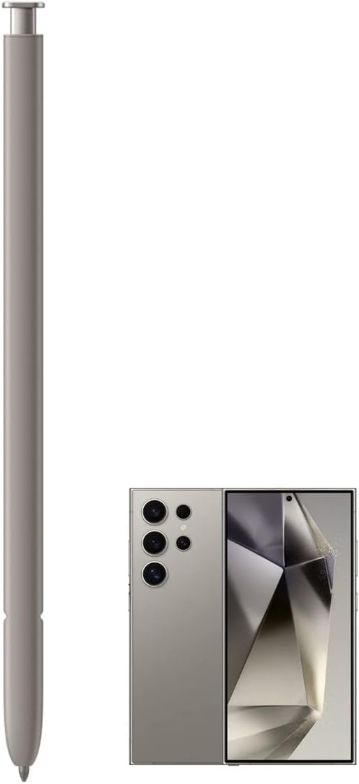 Galaxy S24 Ultra Stylus Pen (WithoutBluetooth) Replacement for Galaxy S24 Ultra 5G Stylus Pen Replacement Touch Pen+Tips (Gray)